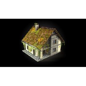 Abandoned Cottage F 3D